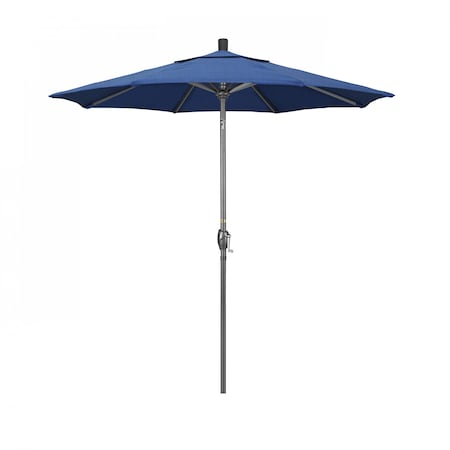 California Umbrella Patio Umbrella, Octagon, 95.5" H, Sunbrella Fabric, Regatta 194061028827
