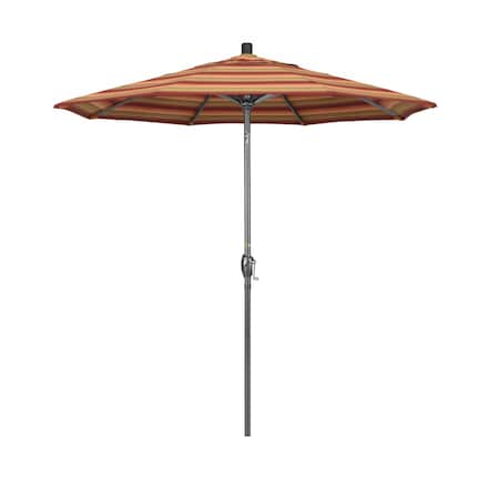 California Umbrella Patio Umbrella, Octagon, 95.5" H, Sunbrella Fabric, Astoria Sunset 194061028872