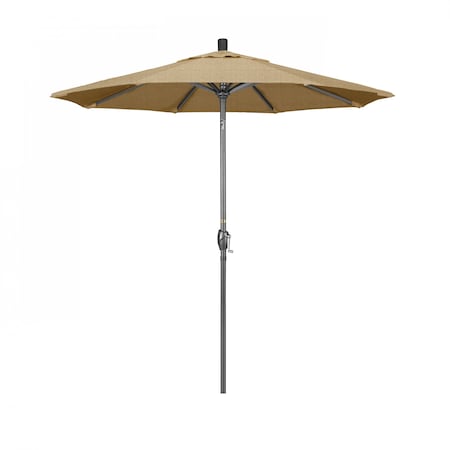 California Umbrella Patio Umbrella, Octagon, 95.5" H, Sunbrella Fabric, Linen Sesame 194061028933