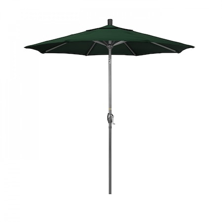 California Umbrella Patio Umbrella, Octagon, 95.5" H, Olefin Fabric, Hunter Green 194061028964