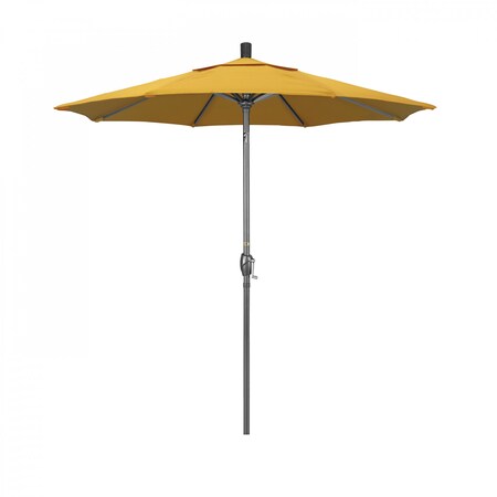 California Umbrella Patio Umbrella, Octagon, 95.5" H, Olefin Fabric, Lemon 194061029008