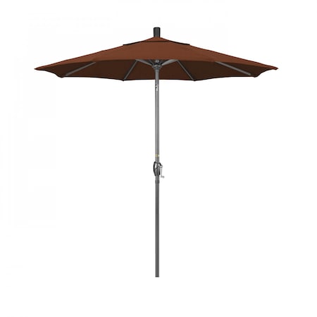California Umbrella Patio Umbrella, Octagon, 95.5" H, Olefin Fabric, Terracotta 194061029060