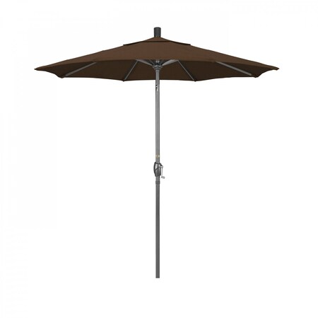 California Umbrella Patio Umbrella, Octagon, 95.5" H, Olefin Fabric, Teak 194061029077
