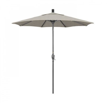 California Umbrella Patio Umbrella, Octagon, 95.5" H, Olefin Fabric, Woven Granite 194061029107