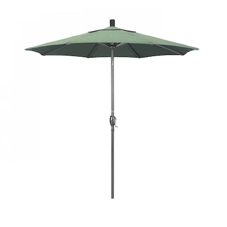 California Umbrella Patio Umbrella, Octagon, 95.5" H, Pacifica Fabric, Spa 194061029190