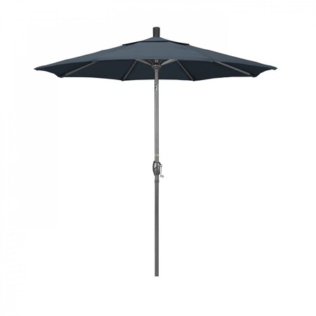 California Umbrella Patio Umbrella, Octagon, 95.5" H, Pacifica Fabric, Sapphire 194061029299