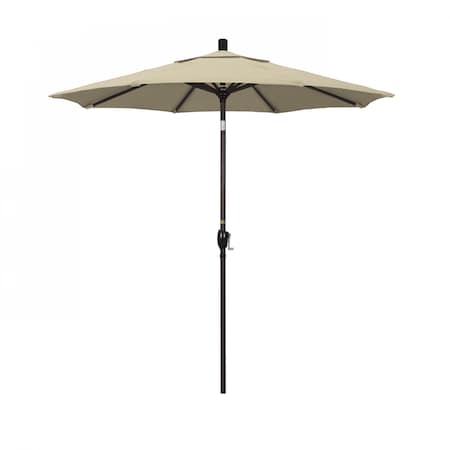 California Umbrella Patio Umbrella, Octagon, 95.5" H, Sunbrella Fabric, Antique Beige 194061029558
