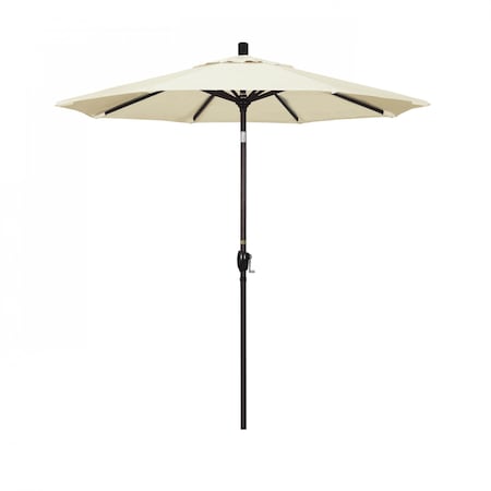California Umbrella Patio Umbrella, Octagon, 95.5" H, Sunbrella Fabric, Canvas 194061029626