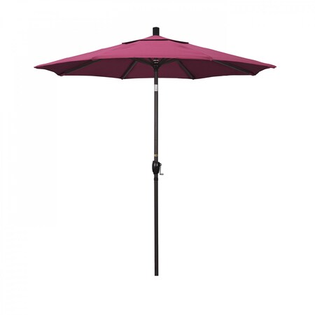 California Umbrella Patio Umbrella, Octagon, 95.5" H, Sunbrella Fabric, Hot Pink 194061029657