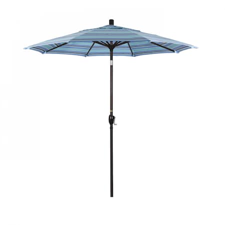 California Umbrella Patio Umbrella, Octagon, 95.5" H, Sunbrella Fabric, Dolce Oasis 194061029718