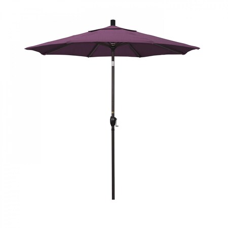 California Umbrella Patio Umbrella, Octagon, 95.5" H, Sunbrella Fabric, Iris 194061029763