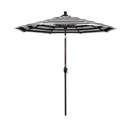 California Umbrella Patio Umbrella, Octagon, 95.5" H, Sunbrella Fabric, Cabana Classic 194061029787