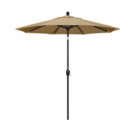 California Umbrella Patio Umbrella, Octagon, 95.5" H, Sunbrella Fabric, Linen Sesame 194061029794