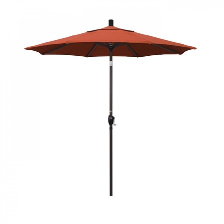 California Umbrella Patio Umbrella, Octagon, 95.5" H, Olefin Fabric, Sunset 194061029886