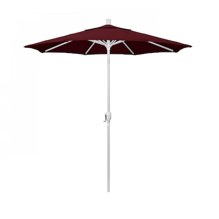 California Umbrella Patio Umbrella, Octagon, 95.5" H, Sunbrella Fabric, Spectrum Ruby 194061030257