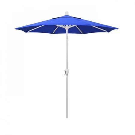 California Umbrella Patio Umbrella, Octagon, 95.5" H, Sunbrella Fabric, Pacific Blue 194061030264