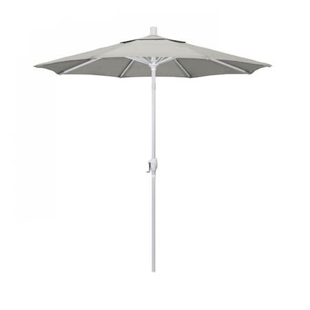 California Umbrella Patio Umbrella, Octagon, 95.5" H, Sunbrella Fabric, Granite 194061030271