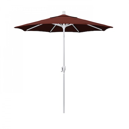 California Umbrella Patio Umbrella, Octagon, 95.5" H, Sunbrella Fabric, Henna 194061030332