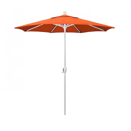 California Umbrella Patio Umbrella, Octagon, 95.5" H, Sunbrella Fabric, Melon 194061030387