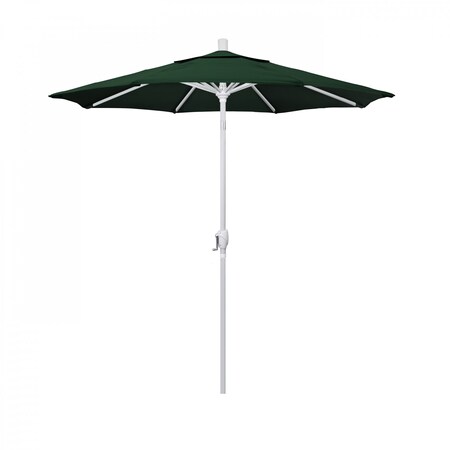 California Umbrella Patio Umbrella, Octagon, 95.5" H, Sunbrella Fabric, Forest Green 194061030479