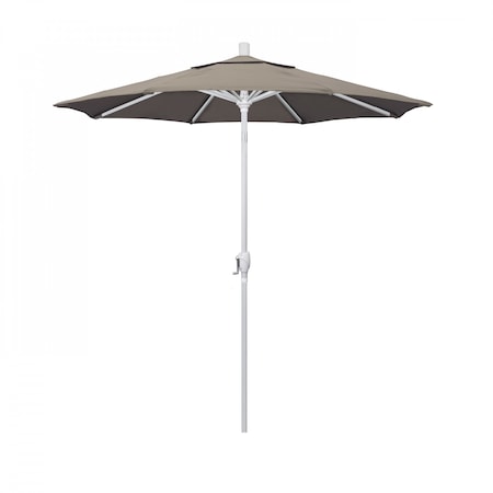 California Umbrella Patio Umbrella, Octagon, 95.5" H, Sunbrella Fabric, Taupe 194061030509