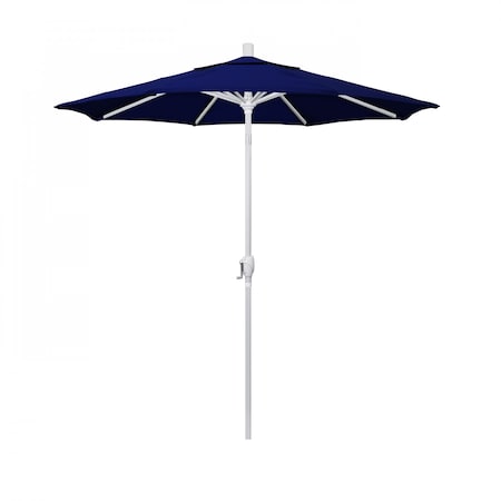 California Umbrella Patio Umbrella, Octagon, 95.5" H, Sunbrella Fabric, True Blue 194061030554