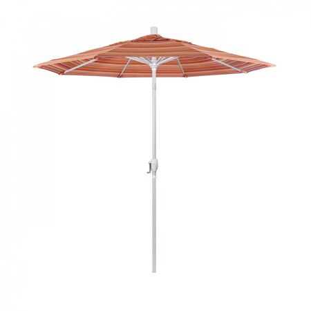 California Umbrella Patio Umbrella, Octagon, 95.5" H, Sunbrella Fabric, Dolce Mango 194061030561