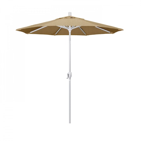 California Umbrella Patio Umbrella, Octagon, 95.5" H, Sunbrella Fabric, Linen Sesame 194061030653