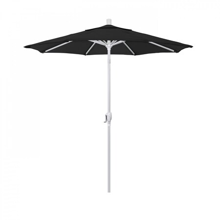 California Umbrella Patio Umbrella, Octagon, 95.5" H, Pacifica Fabric, Black 194061030899