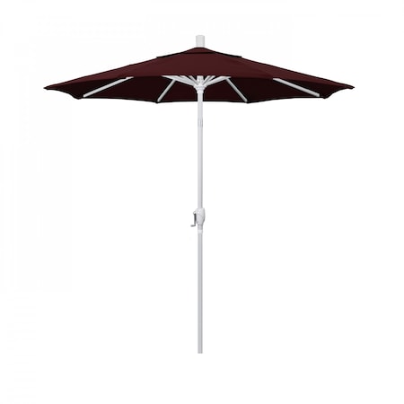 California Umbrella Patio Umbrella, Octagon, 95.5" H, Pacifica Fabric, Burgundy 194061030974