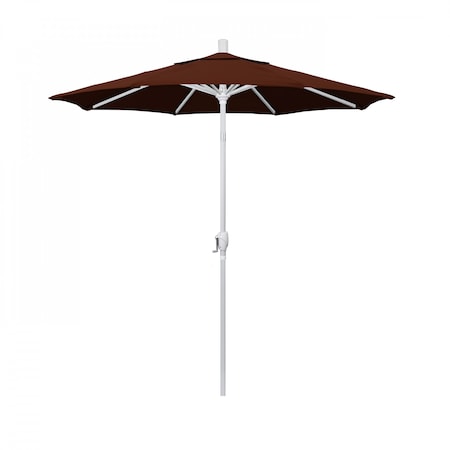 California Umbrella Patio Umbrella, Octagon, 95.5" H, Pacifica Fabric, Brick 194061030998