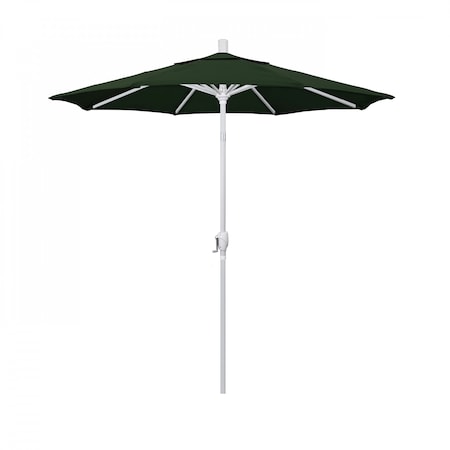 California Umbrella Patio Umbrella, Octagon, 95.5" H, Pacifica Fabric, Hunter Green 194061031001
