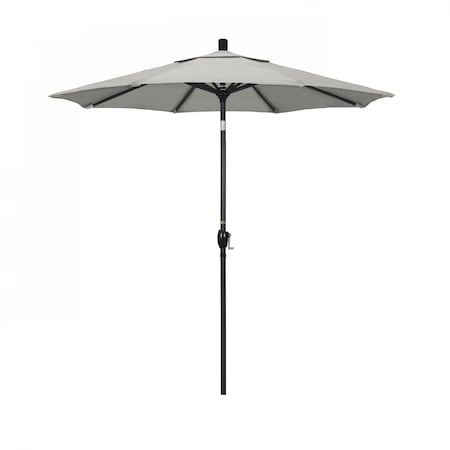 California Umbrella Patio Umbrella, Octagon, 95.5" H, Sunbrella Fabric, Granite 194061031131
