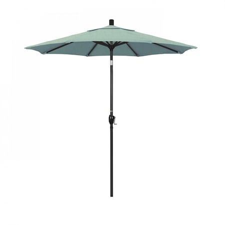 California Umbrella Patio Umbrella, Octagon, 95.5" H, Sunbrella Fabric, Spa 194061031223
