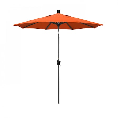 California Umbrella Patio Umbrella, Octagon, 95.5" H, Sunbrella Fabric, Melon 194061031247