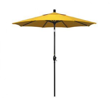 California Umbrella Patio Umbrella, Octagon, 95.5" H, Sunbrella Fabric, Sunflower Yellow 194061031353