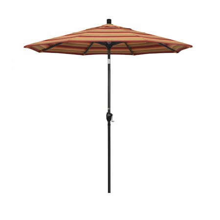 California Umbrella Patio Umbrella, Octagon, 95.5" H, Sunbrella Fabric, Astoria Sunset 194061031452