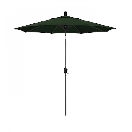 California Umbrella Patio Umbrella, Octagon, 95.5" H, Pacifica Fabric, Hunter Green 194061031865