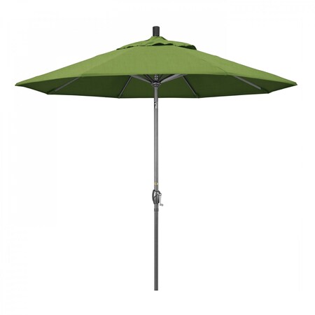 California Umbrella Patio Umbrella, Octagon, 101" H, Sunbrella Fabric, Spectrum Cilantro 194061031933
