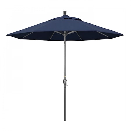California Umbrella Patio Umbrella, Octagon, 101" H, Sunbrella Fabric, Spectrum Indigo 194061031957