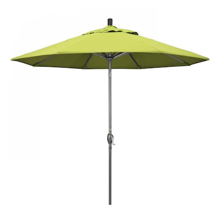 California Umbrella Patio Umbrella, Octagon, 101" H, Sunbrella Fabric, Parrot 194061032039