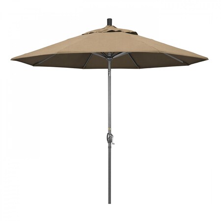 California Umbrella Patio Umbrella, Octagon, 101" H, Sunbrella Fabric, Heather Beige 194061032244