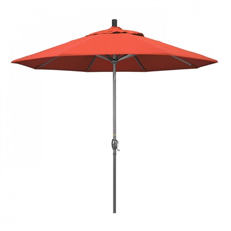 California Umbrella Patio Umbrella, Octagon, 101" H, Olefin Fabric, Sunset 194061032480