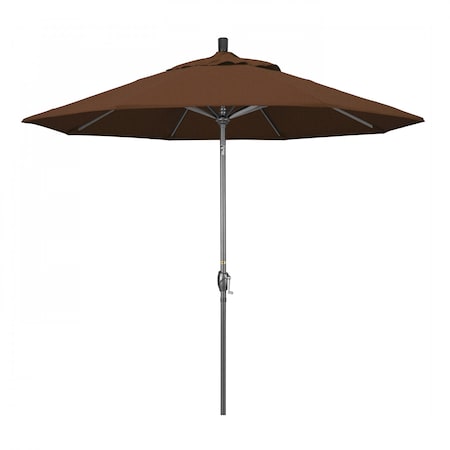 California Umbrella Patio Umbrella, Octagon, 101" H, Olefin Fabric, Teak 194061032534