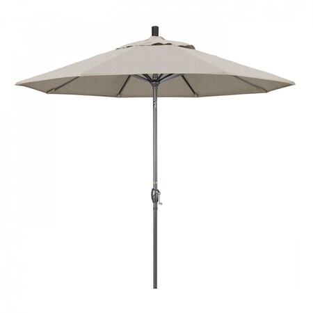 California Umbrella Patio Umbrella, Octagon, 101" H, Olefin Fabric, Woven Granite 194061032565