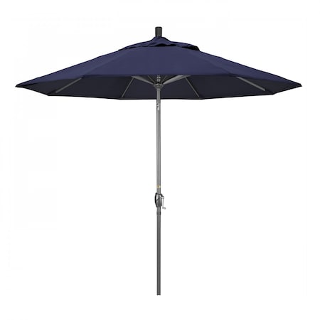 California Umbrella Patio Umbrella, Octagon, 101" H, Pacifica Fabric, Navy 194061032749