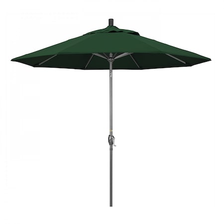 California Umbrella Patio Umbrella, Octagon, 101" H, Pacifica Fabric, Hunter Green 194061032763