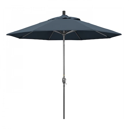 California Umbrella Patio Umbrella, Octagon, 101" H, Pacifica Fabric, Sapphire 194061032770
