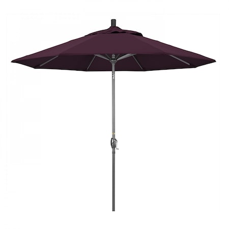 California Umbrella Patio Umbrella, Octagon, 101" H, Pacifica Fabric, Purple 194061032817