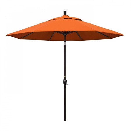 California Umbrella Patio Umbrella, Octagon, 101" H, Sunbrella Fabric, Tuscan 194061033029